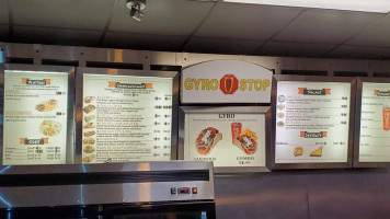 Gyro Stop menu