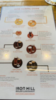 Iron Hill Brewery menu