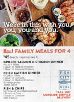 Fish City Grill menu