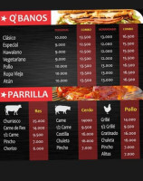Qbanos Y Parrilla food