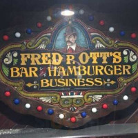 Fred P. Ott's Hamburger Business food