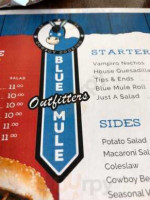 Blue Mule Outfitters food