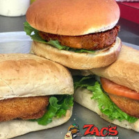 Zac's Hamburgers food