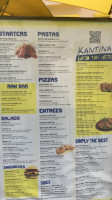 Kantina menu