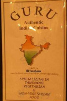 Guru Indian Cuisine inside