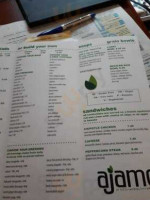 Ajamo menu