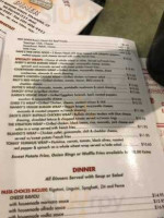 Bedford Street Diner menu