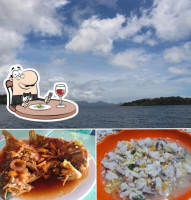 Caluya Floating Cottages And Sea Foods food