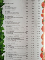 Pizzeria Chatka menu