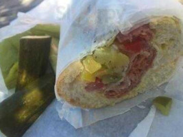 Three Pickles Sub Sandwiches food