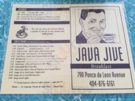 Java Jive food