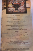 Matador Tacos Tapas menu