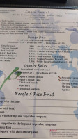 Kamei Sushi And Grill menu