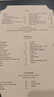 Matsuhisa menu