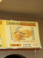 Saigon Deli menu