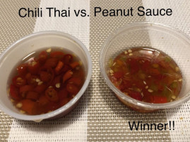 Peanut Sauce Thai Cuisine menu