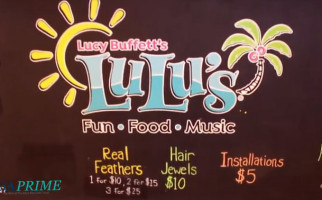 Lulu's menu
