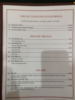 Saigon Palace menu