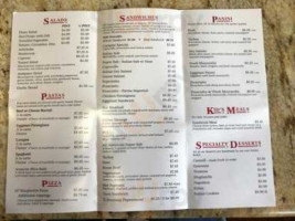 Campini's Fine Italian Deli Market menu