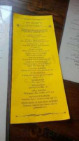 Mr. Henry's menu