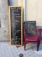 Le Saint Michel menu