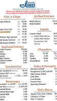 Ivar's Seafood menu