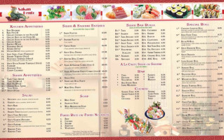 Sakan Bento Japanese Express menu