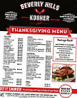 Beverly Hills Kosher Meat Market menu