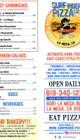 Surf Rider Pizza Company La Mesa inside