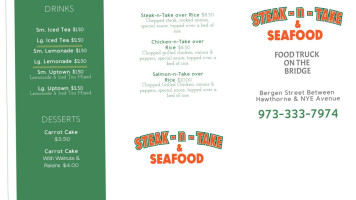 Steak-n-take Seafood (on The Bridge) menu
