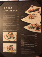 Yamachen Sushi menu