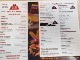 La Casa Latina menu