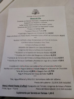 Lleida menu