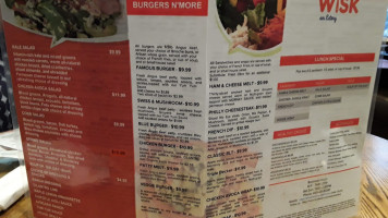 Wisk Am Eatery menu