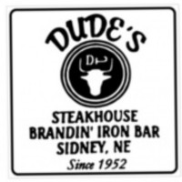 Dude's Steak House food