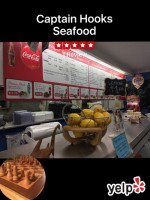 Captain Hook's Seafood menu