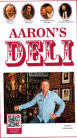 Aaron's Deli menu