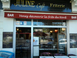 Juline Café Friterie inside