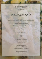 Agriturismo Il Girasole menu