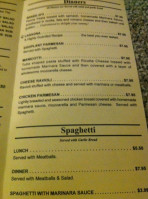 Divito's Pizza menu