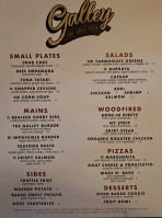 Galley menu