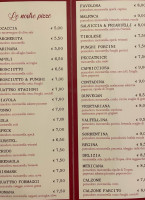 Pizzeria Dunvegan Di Lenatti Daria E C menu