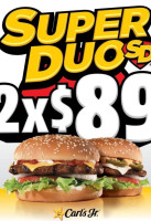 Carl's Jr. (chargrilled Burgers) food