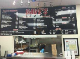 Dave's Burger Barn food
