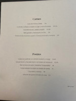 Zazpi Bar-restaurante menu