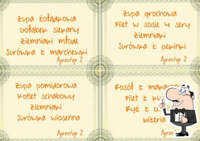 Agrostop Ii Katarzyna Grabowska menu