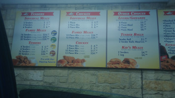 Bush's Chicken menu