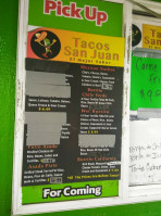 Tacos San Juan food