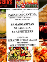 Pancho's Cantina food