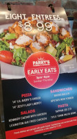 Parry's Pizzeria Taphouse food